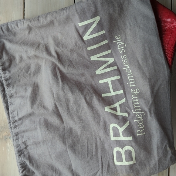Brahmin Red Bag - Picture 5 of 6